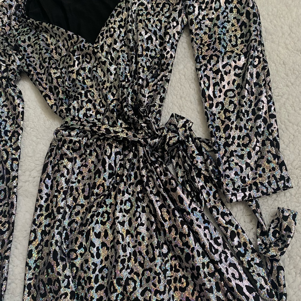 Ladies Wrap Cocktail Dress